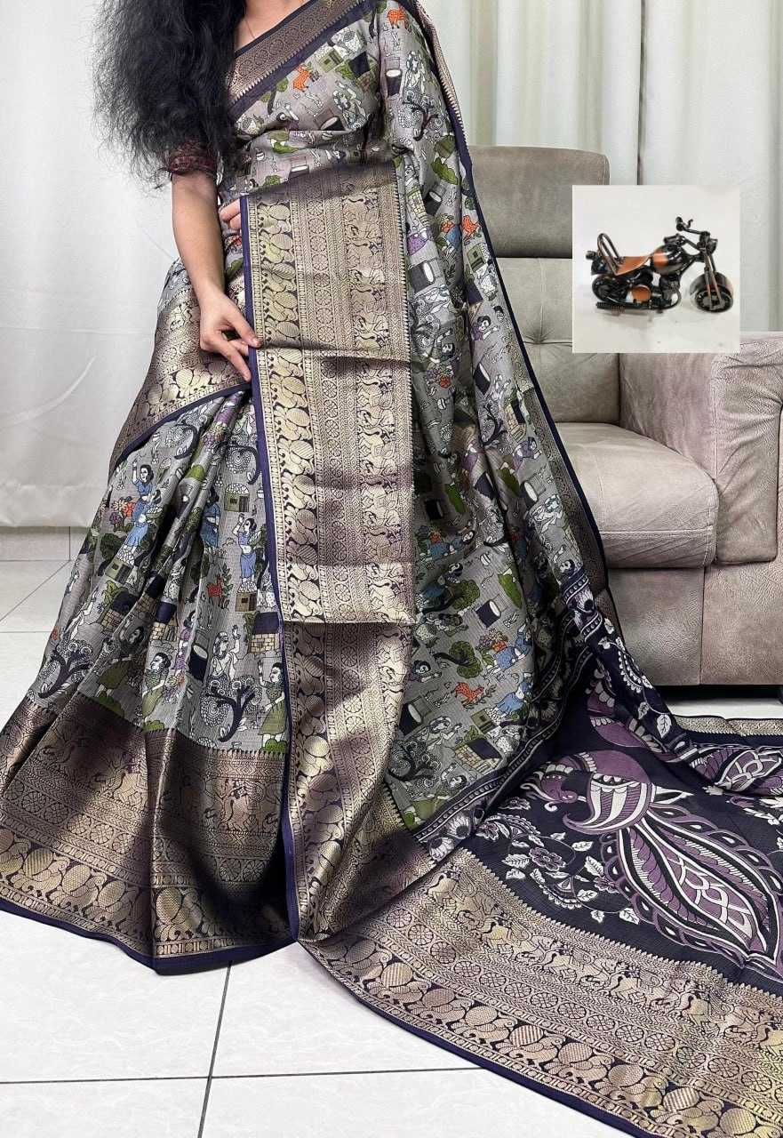 YNF KOTA SILK RWC LIGHT SAREES WHOLESALE PRINTED KOTA DORIA LADIES SAREES MANUFACTURER